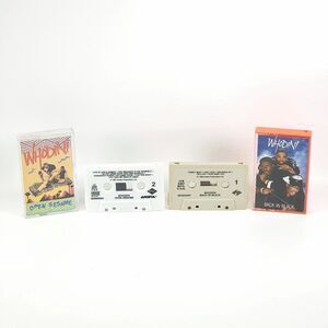 2 Vintage Whodini Cassettes Open Sesame JC 8494 & Back In Black JC8-8407 JiveEUC